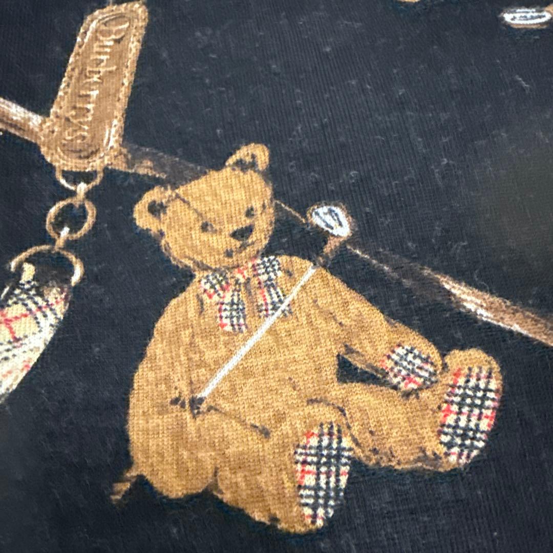 バーバリーゴルフ　コレクション テディベアセーター M 羊毛