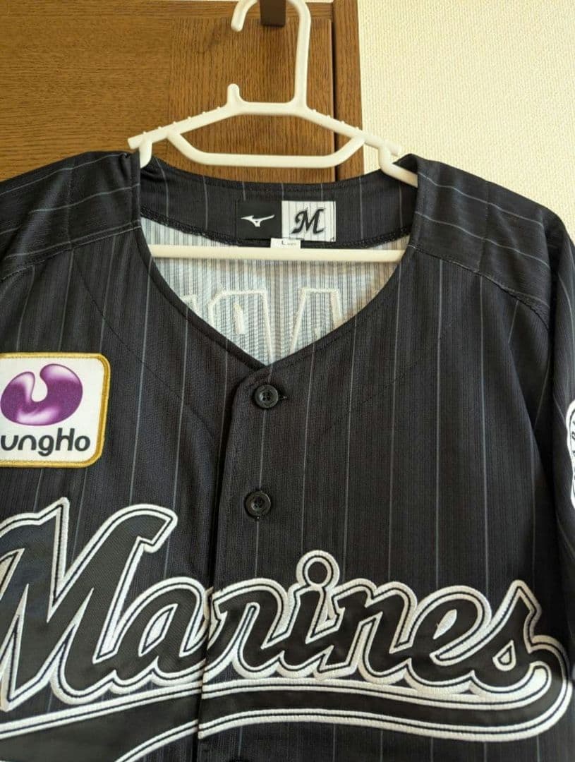 千葉ロッテマリーンズ #79 マーティン選手 ビジターユニフォーム サイズL