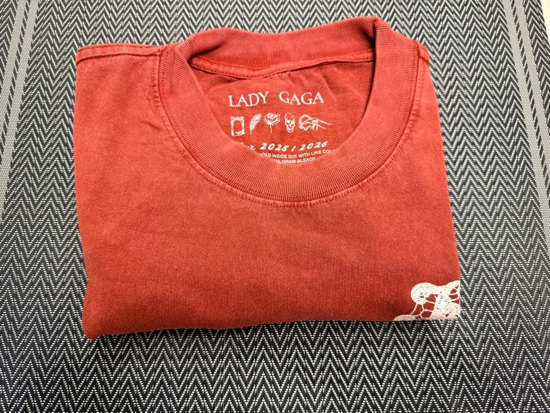 Lady Gaga KILLAH LACED（スカルデザイン）Tシャツ XL