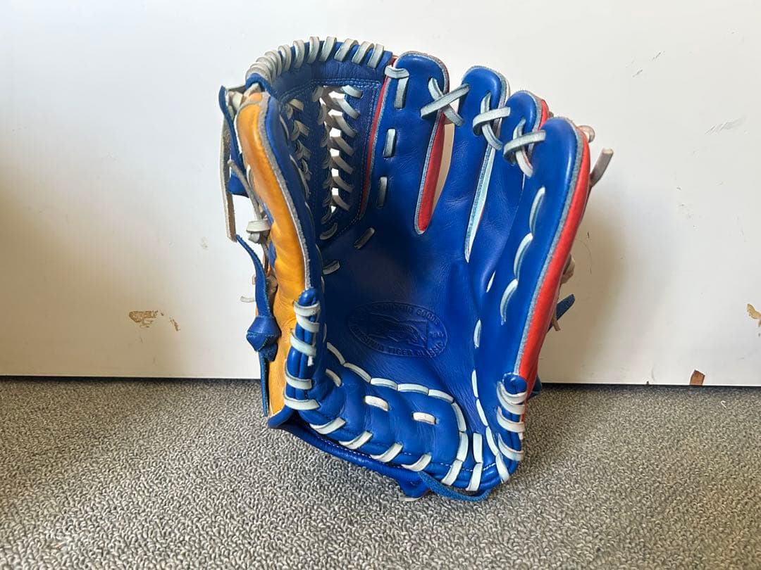 【美品・早い者勝ち！2万START】ミツワタイガー限定軟式グラブ