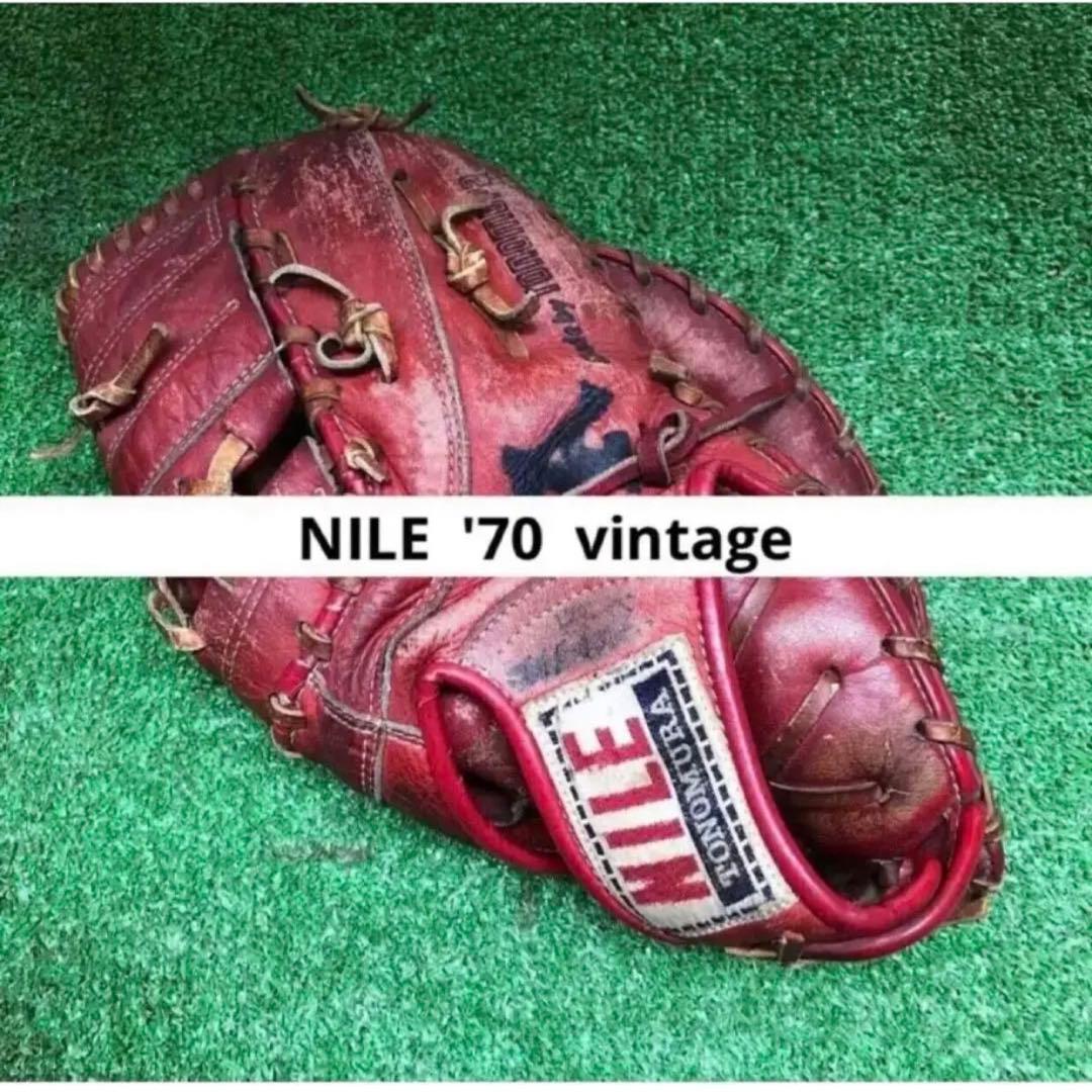 70年代後半 当時物 NILE 野球用品 ファーストミット