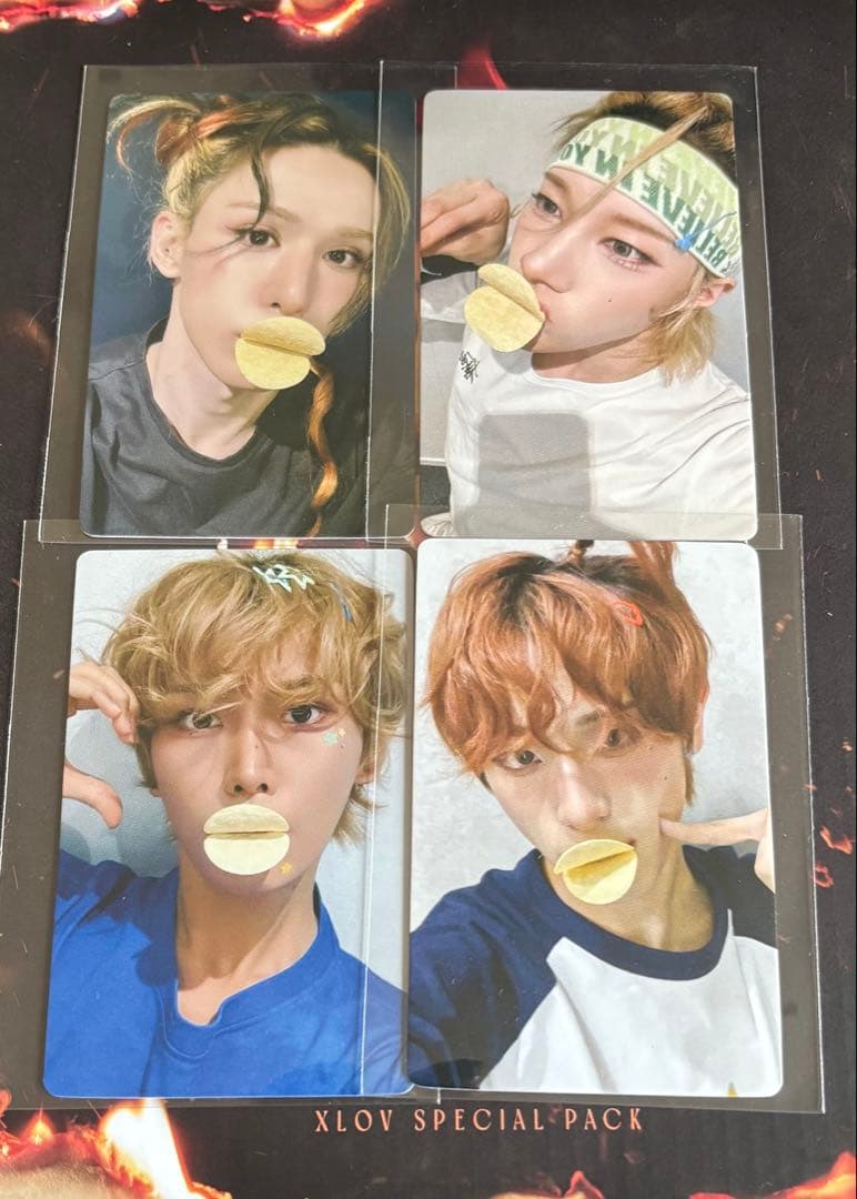 XLOV JUMPUP トレカ4枚セット