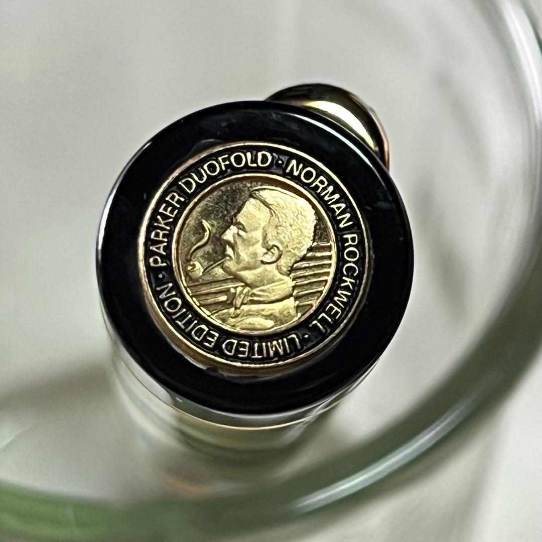限定万年筆/パーカー/デュオフォールド/新品未使用/18K7g使用