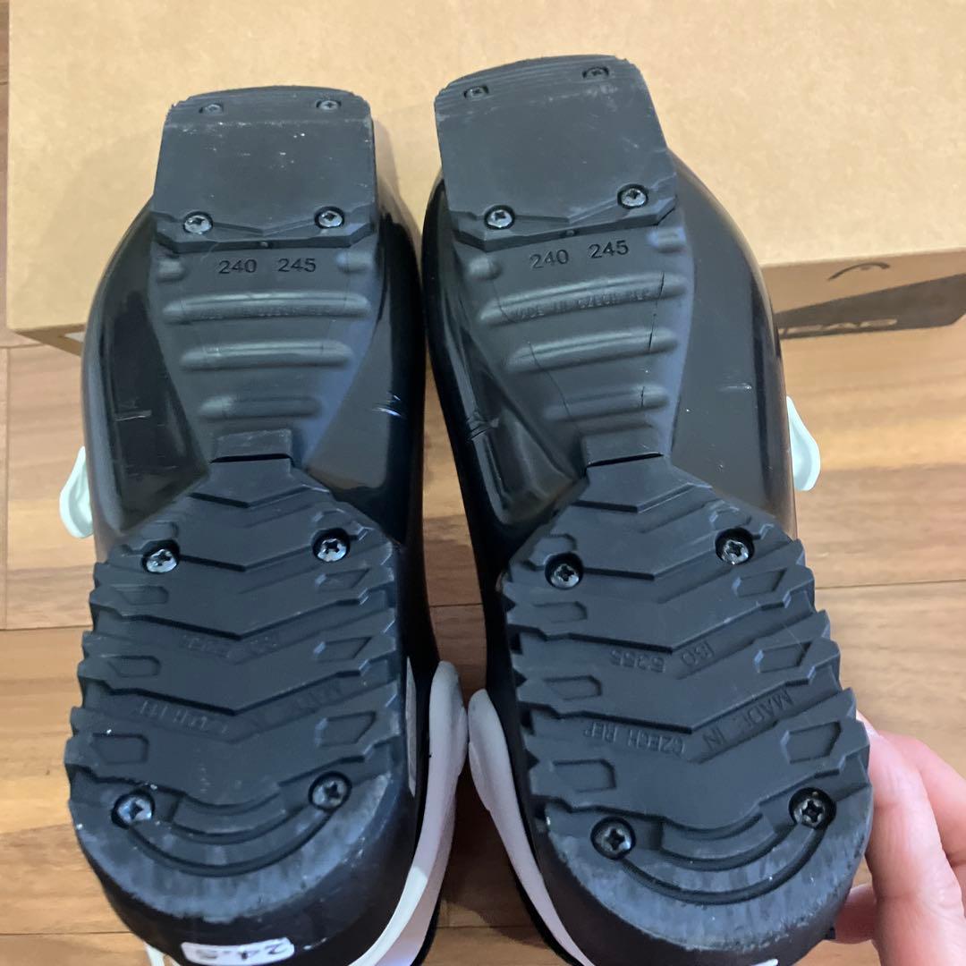 HEAD ジュニアスキーブーツ　ブラック×ホワイト　サイズ24.5