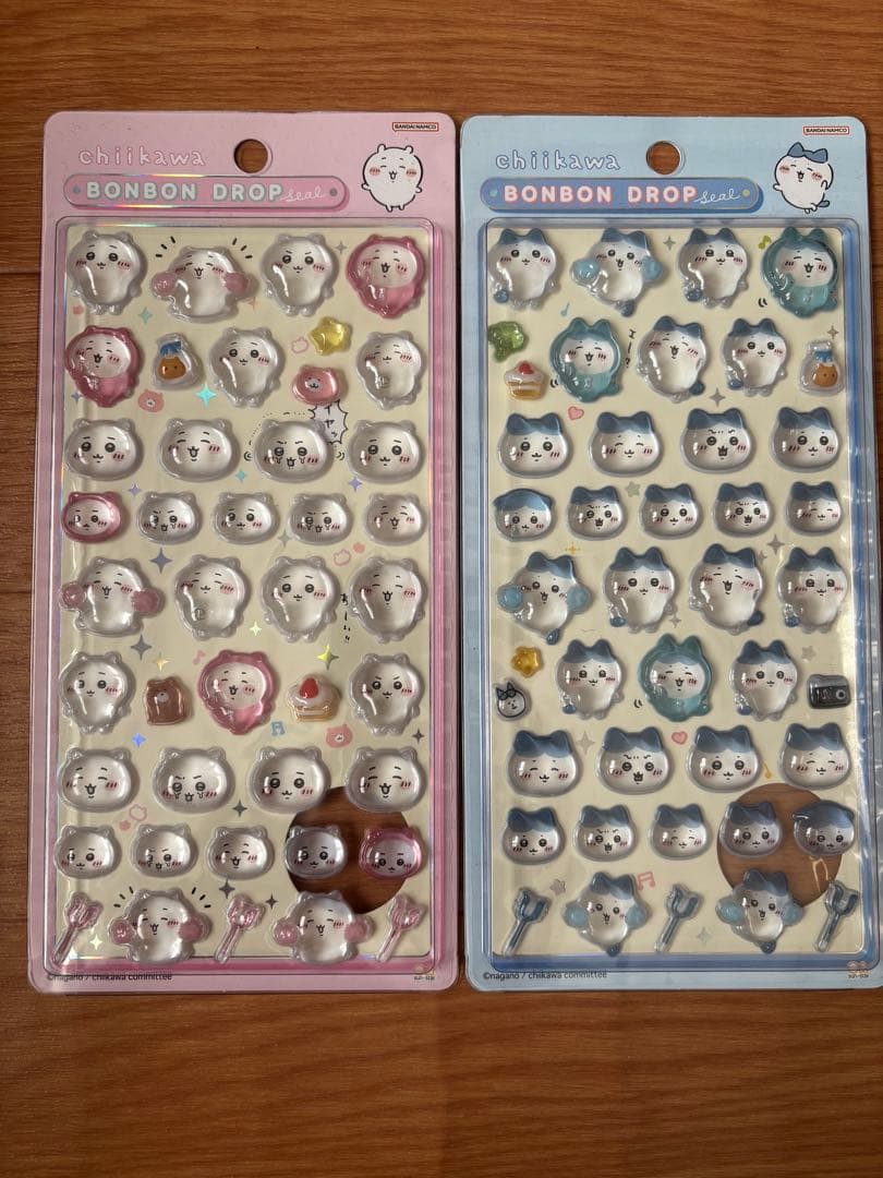 ボンボンドロップシール等まとめ売り ちいかわ　しずくちゃん等