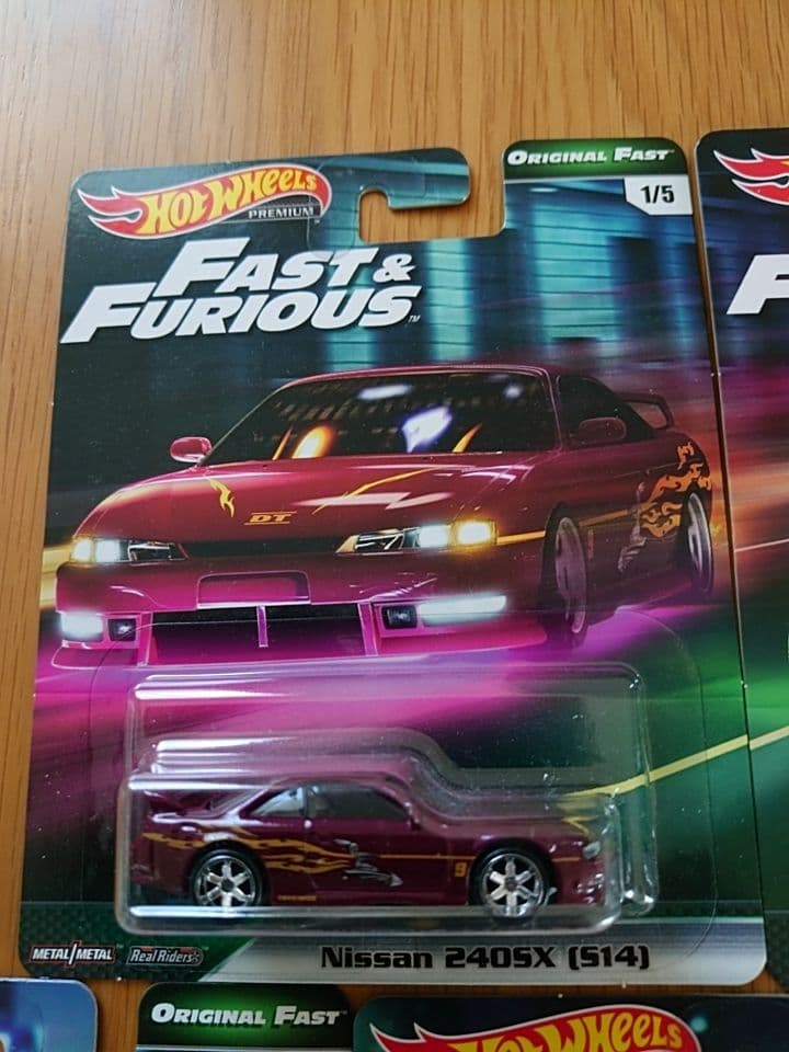 ホットウィール ワイスピ ORIGINAL FAST 5台セット