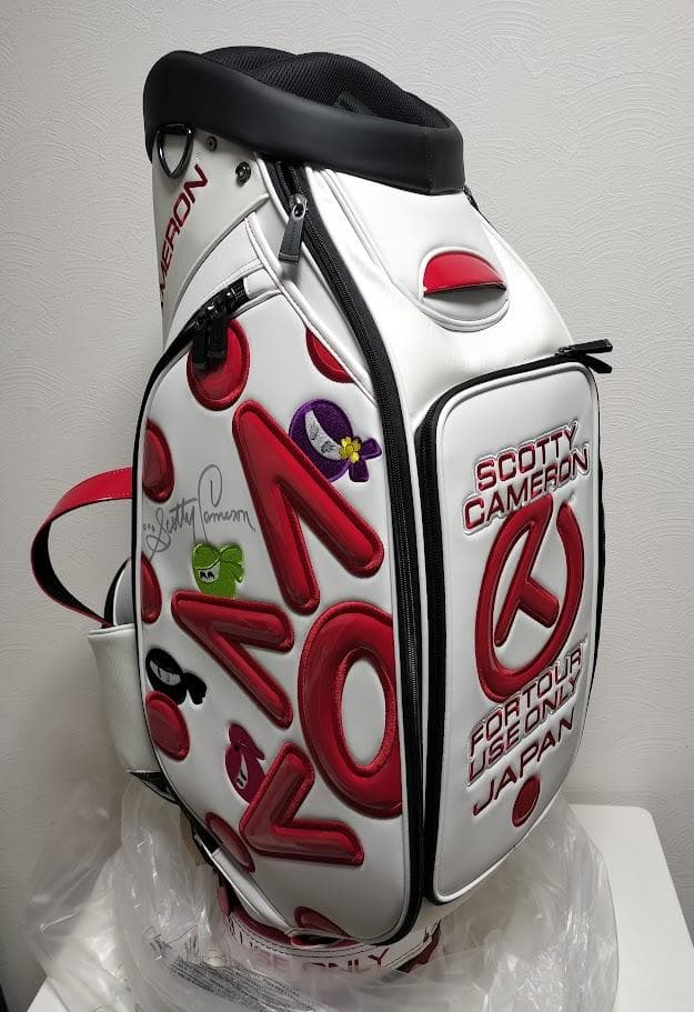 【サイン入り/未使用】スコッティキャメロン キャディバッグ