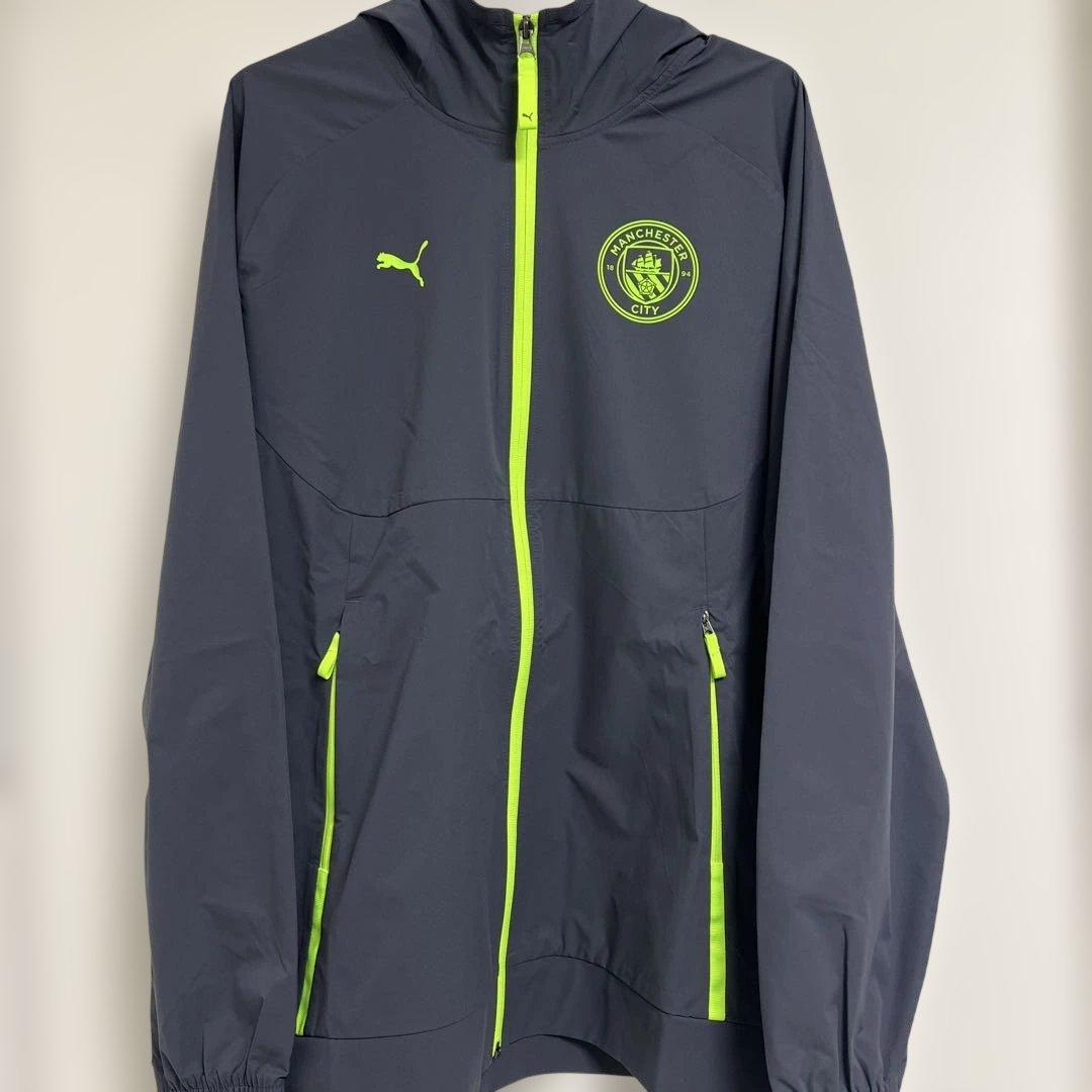 サッカー　プーマ　マンチェスターシティ ウーブン　ジャケット　S