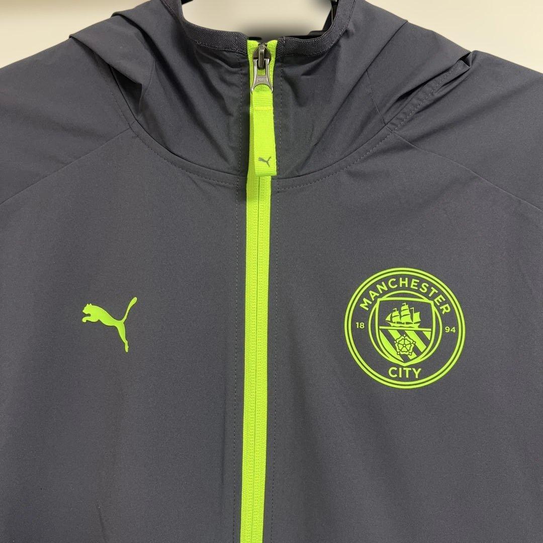 サッカー　プーマ　マンチェスターシティ ウーブン　ジャケット　S