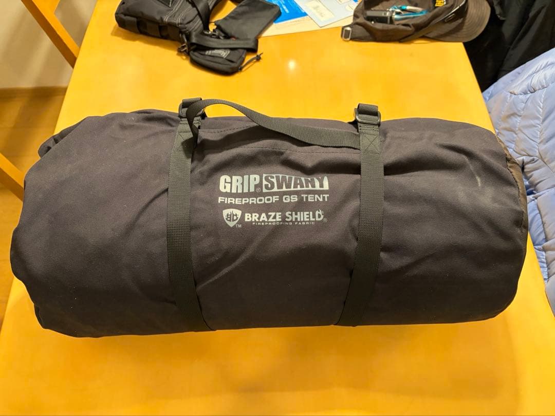 GRIP SWANY★グリップスワニー GSテント＋シェルター ジェットブラック