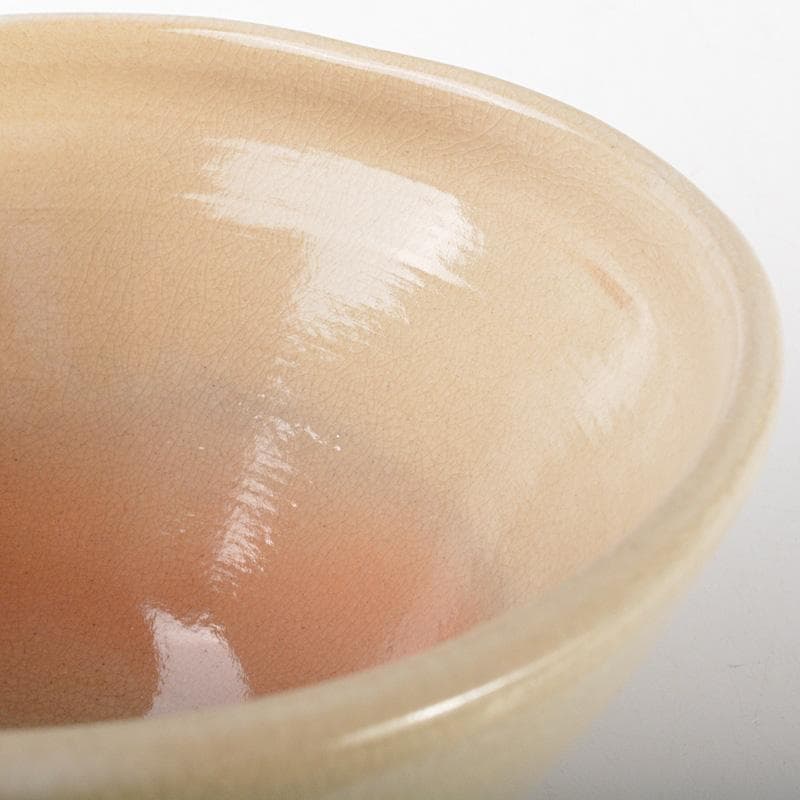 萩焼　旭雲山　松延窯　金子松延作　茶碗　宗左（而妙斎）極め箱　M　R6900