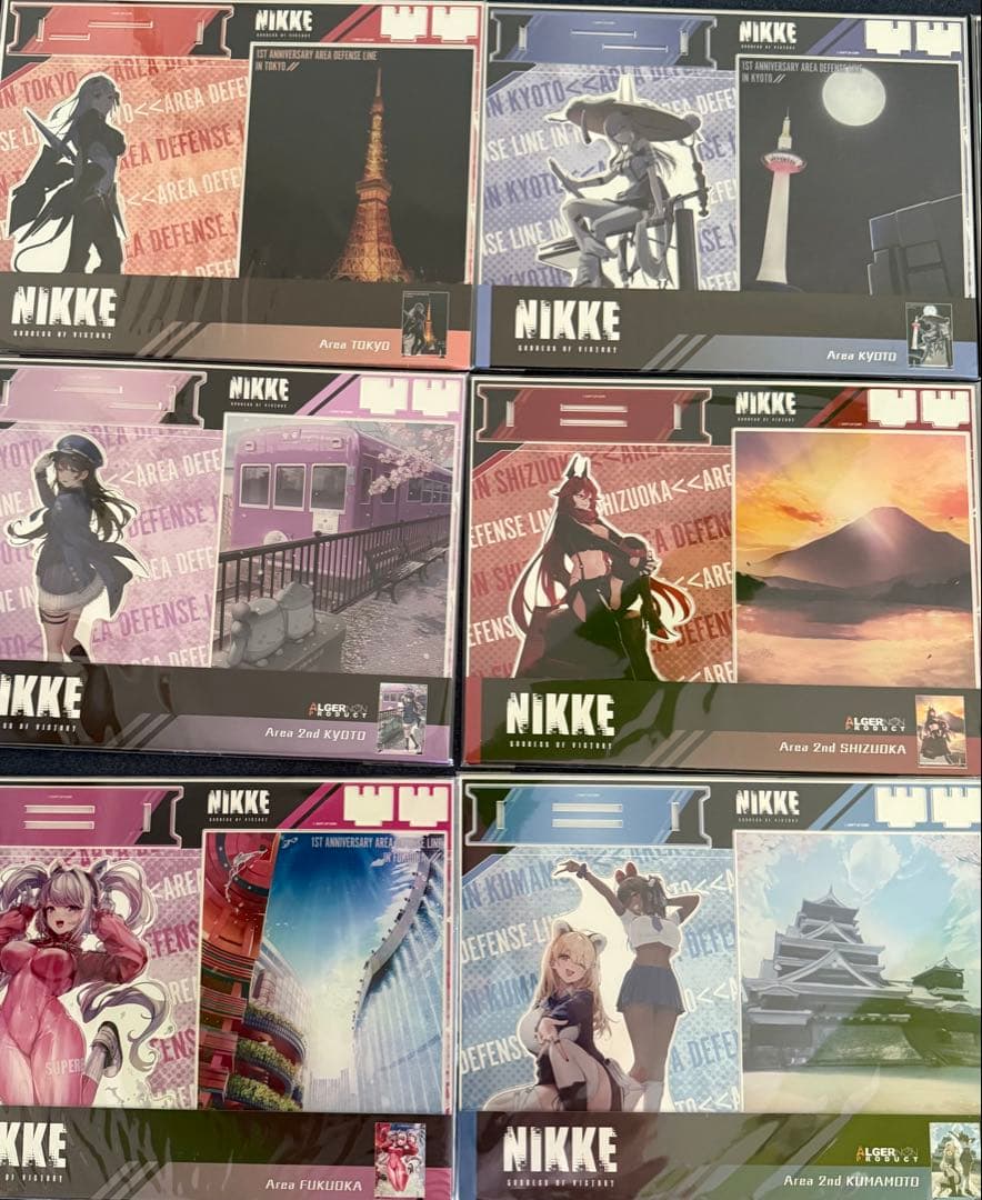 NIKKE／エリア防衛戦ジオラマアクリルスタンド 12種セット