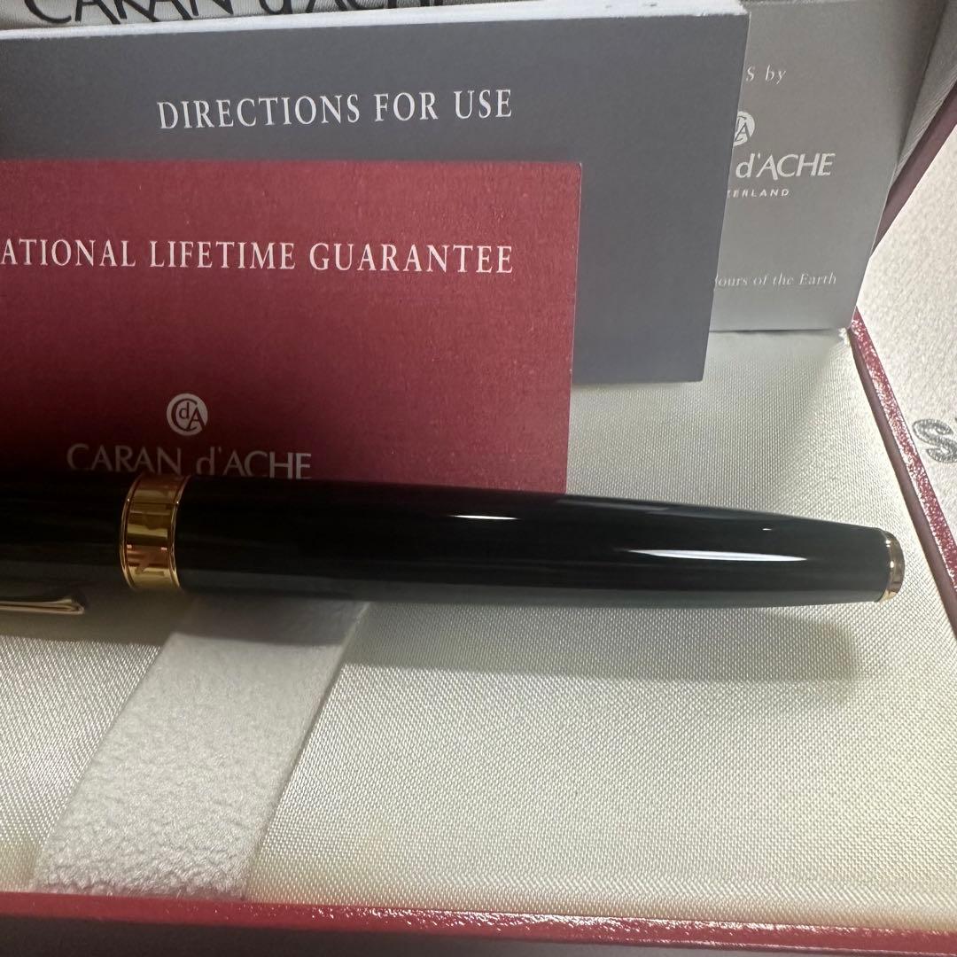 caran d'ache レマン ブラック 旧形 万年筆 M