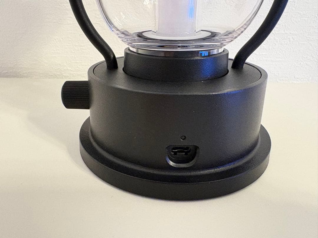 バルミューダ ランタン ブラック BALMUDA LEDランタン 充電式 美品