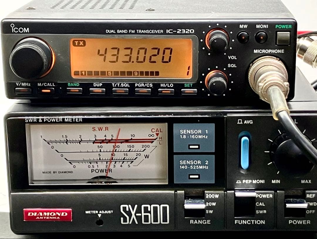 アイコム IC-2320 V/U 10w アマチュア無線機　アマチュア無線