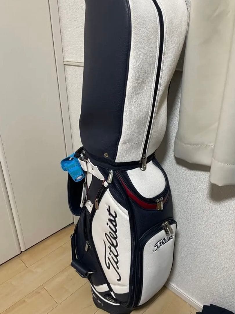 Titleist キャディバッグ ネイビー/ホワイト