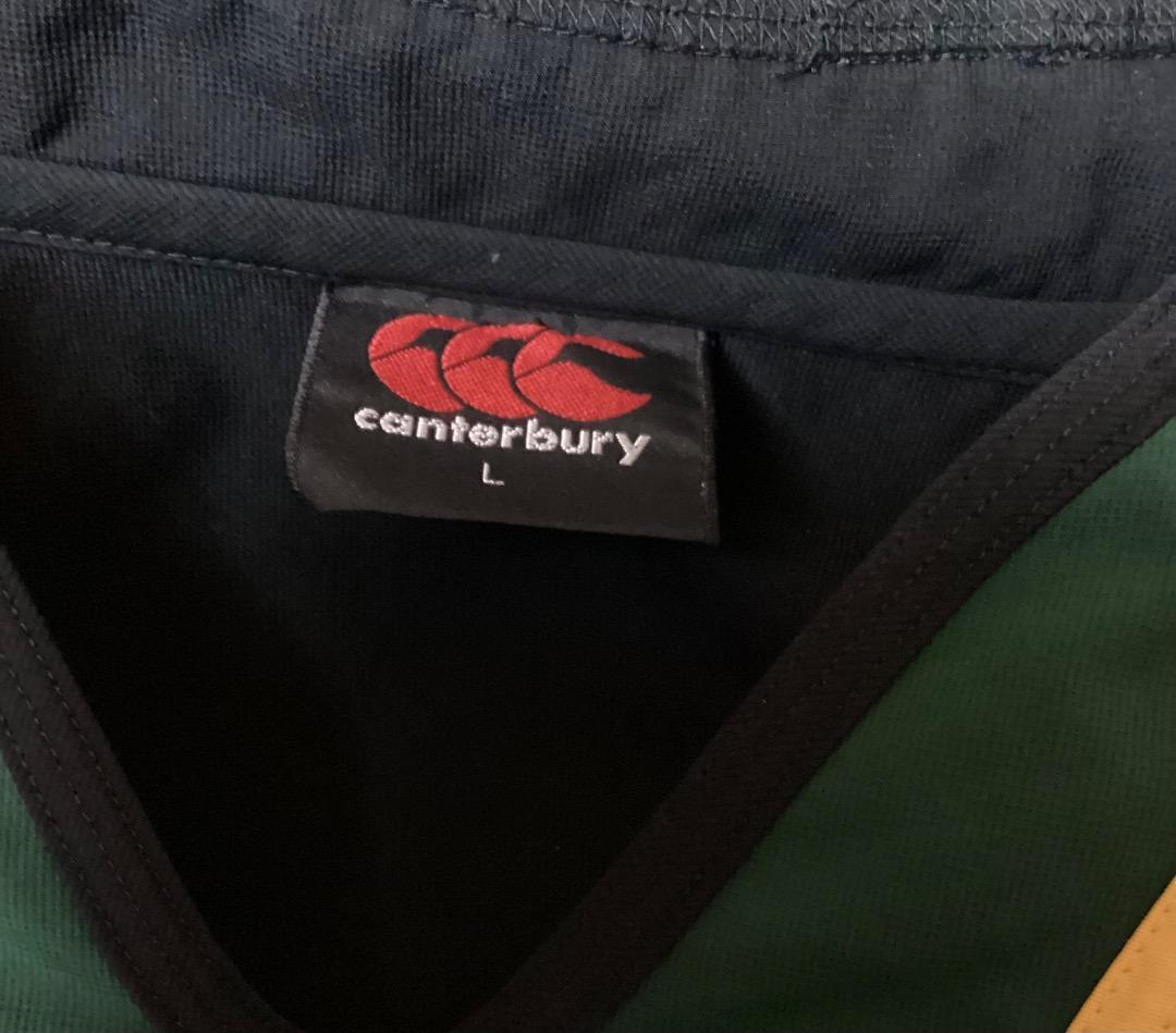 専修大学ラグビー部　L ヤッケ上下　中古美品　ピステ上下　カンタベリー