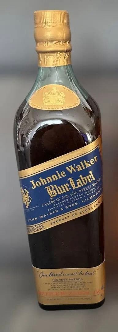 ウイスキー Johnnie Walker Blue Label & Red Label