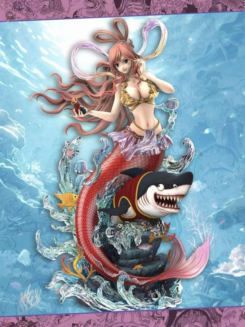 ワンピース しらほし しらほし姫 フィギュア ガレージキット 新品 完成品