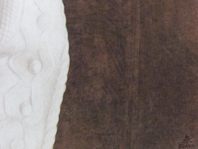 小川泰弘、想、希少な額装用画集より、新品高級額装付、状態良好