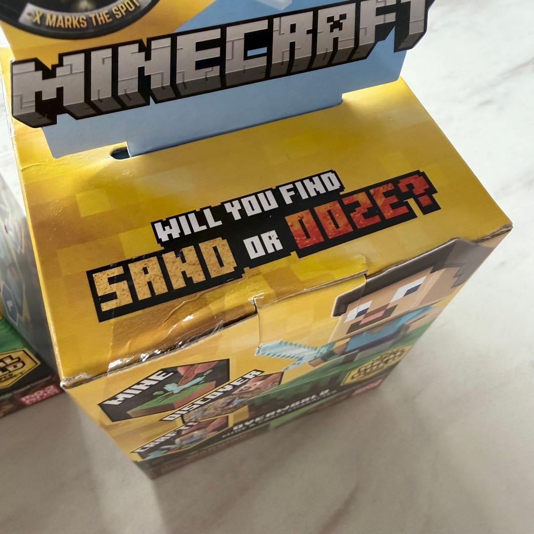 2点セット★新品未開封★トレジャーX マインクラフト オーバーワールド