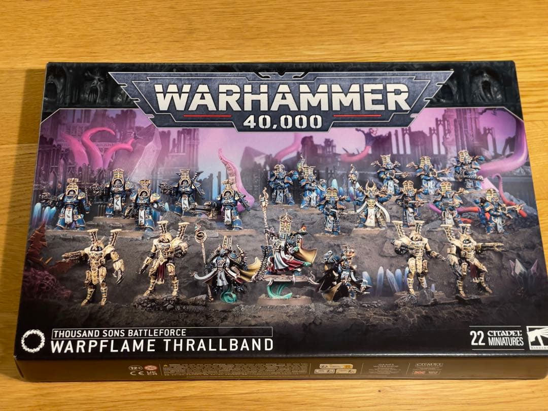 新品ウォーハンマー 40K WARPFLAME THRALLBAND