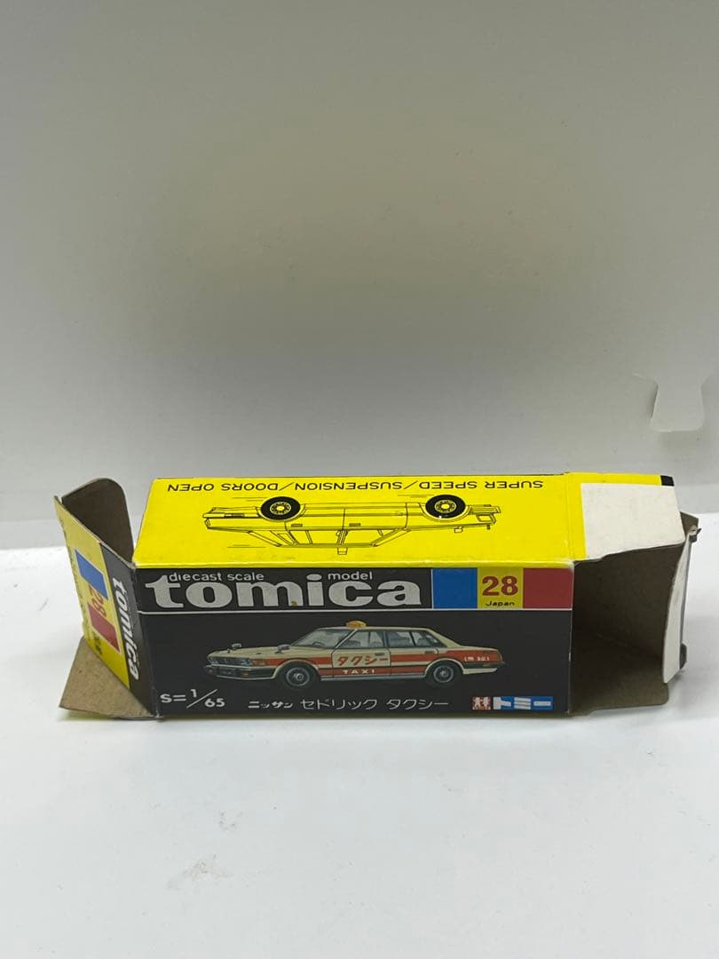 トミカ 黒箱 28 -4-7 ニッサン セドリック タクシー セットバラ