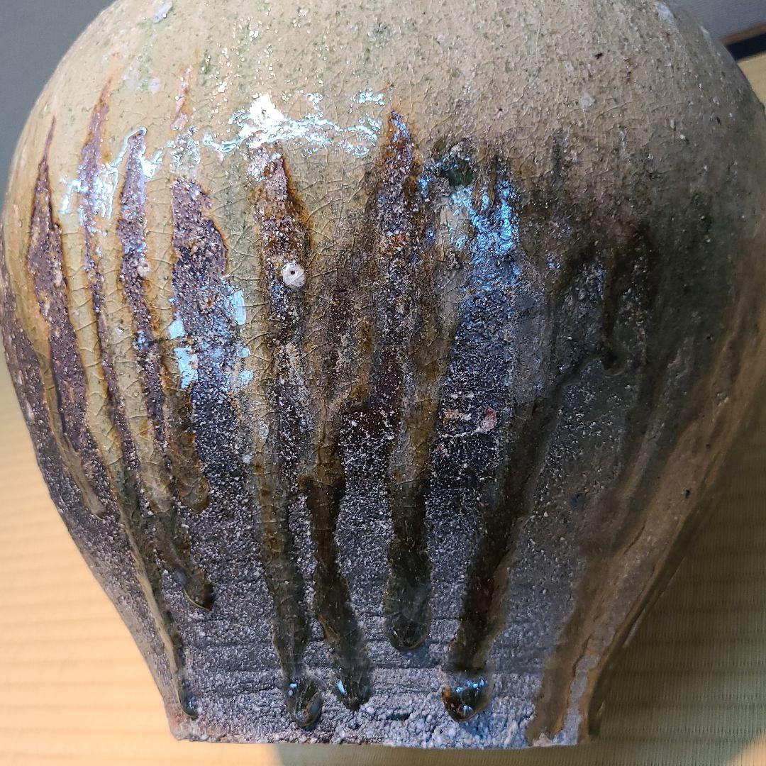 信楽焼 澤 克典作 壷 径1尺（約30cm） 共箱 本物保証