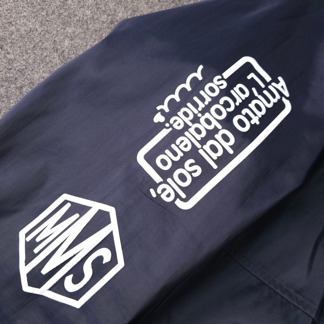 ムータマリンゴルフ ロゴ 多数 ナイロンフーディーブルゾンジャケット L