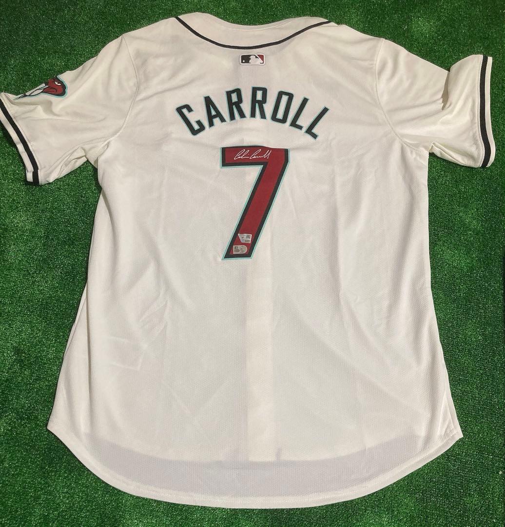 2025 Fanatics コービン・キャロル　直筆サインユニフォーム　MLB