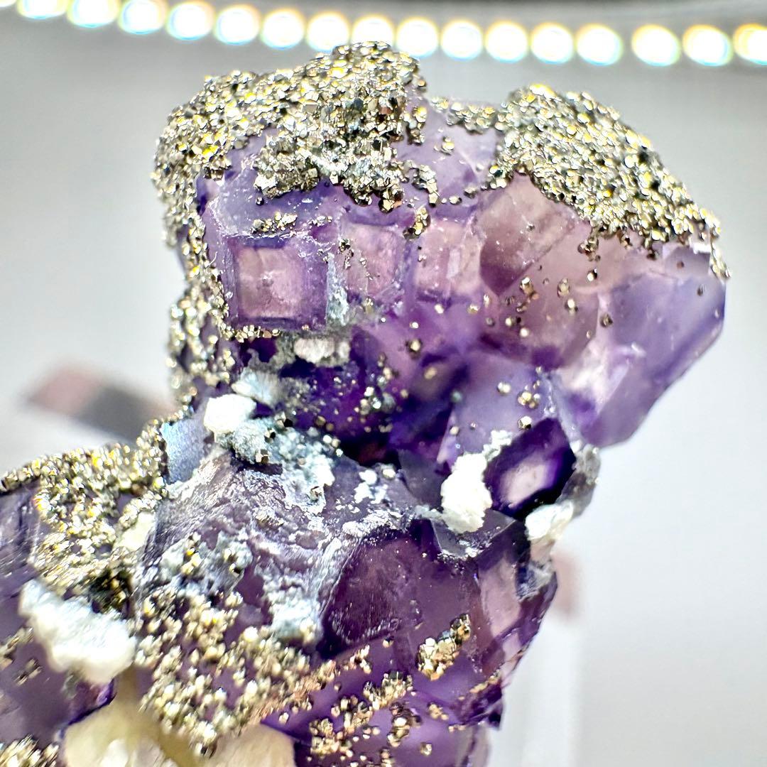 545 中国 内モンゴル産 フローライト&パイライト