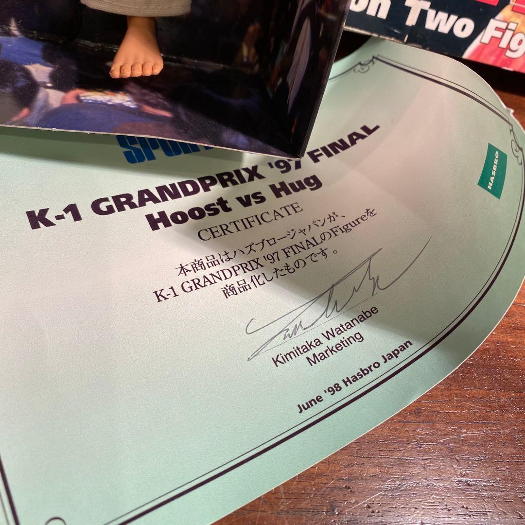 K‐1 GRAND PRIX ’97 FINAL 日本限定版フィギュア2体セット