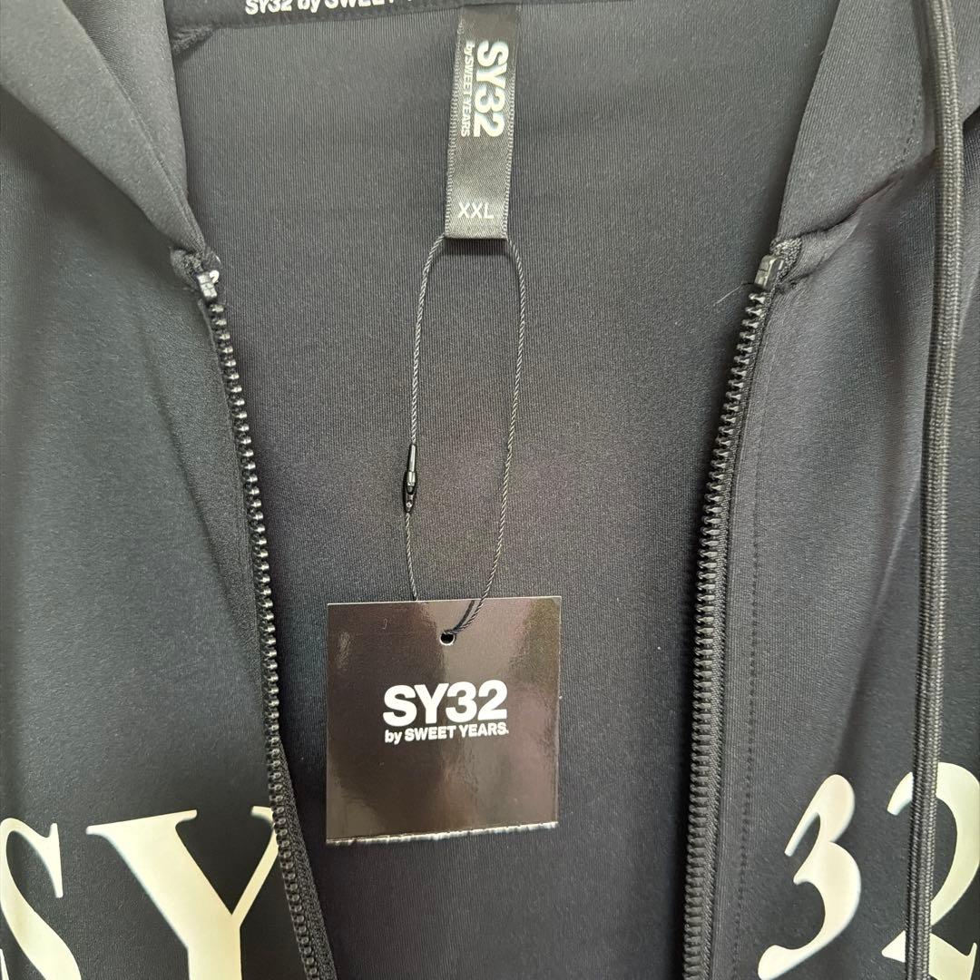 SY32 by SWEET YEARS パーカー 黒