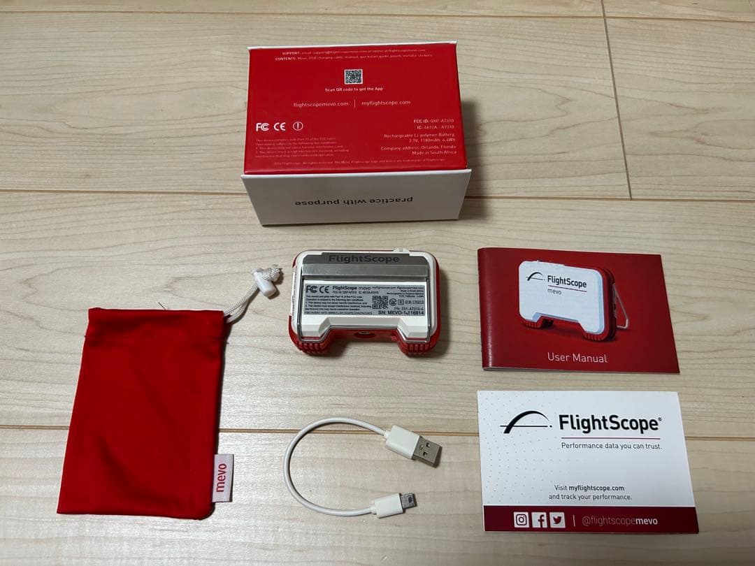 FlightScope mevo ゴルフ用距離計