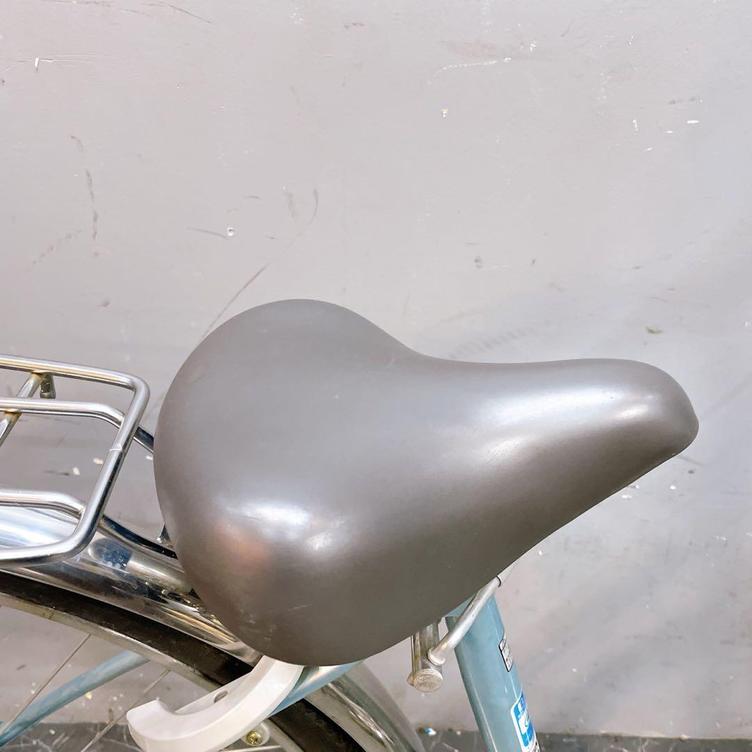 【945】《関西 引き取り》一般車 ママチャリ ブリヂストン 水色 シングル