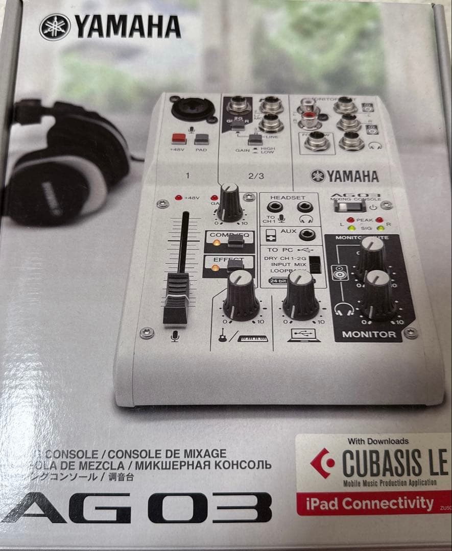 【ヤマハ/ YAMAHA】オーディオインターフェース AG03