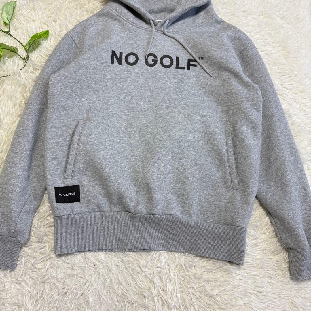 【NOCOFFEE】美品 パーカー クラブハウス グレー Mサイズ メンズ