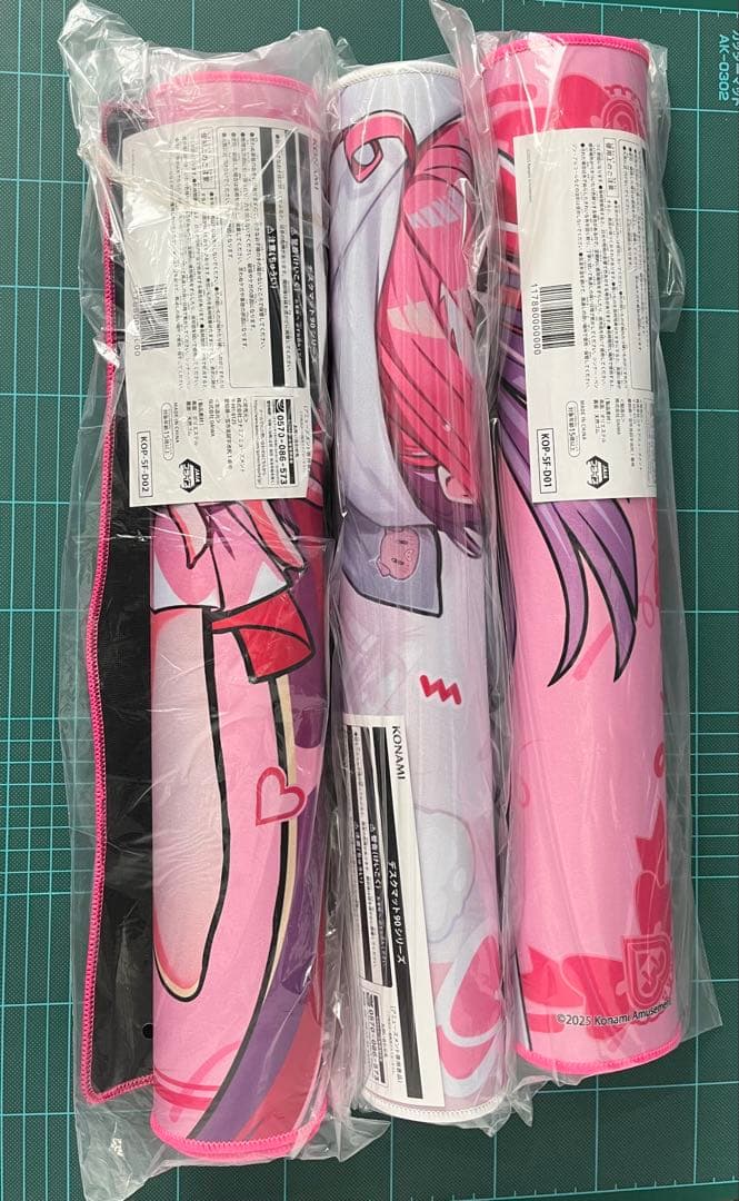 【新品】　コナクレ　デスクマット　ミツモト・ダイア　３点セット