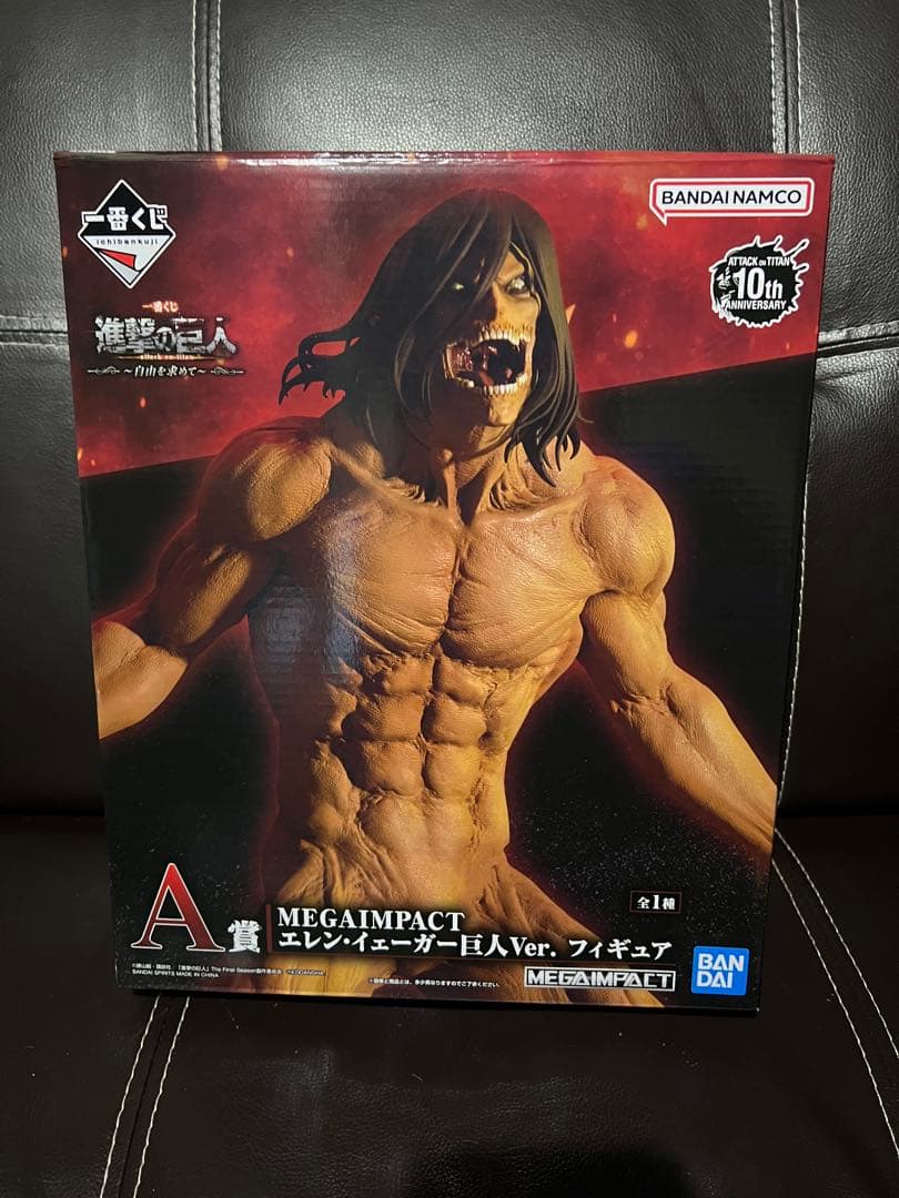 進撃の巨人 MEGAIMPACT エレン・イェーガー Ver. フィギュア