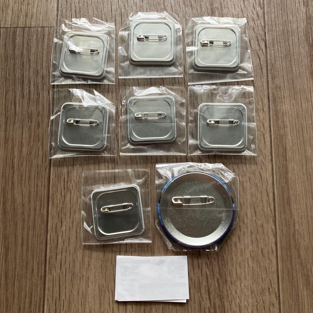 ふしぎの海のナディア　イベント記念　缶バッジ　シークレット1つ含む8個セット