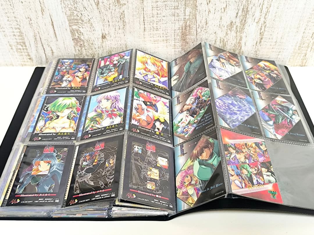 ランスコレクション アリスソフト トレーディングカード まとめ売り 190枚