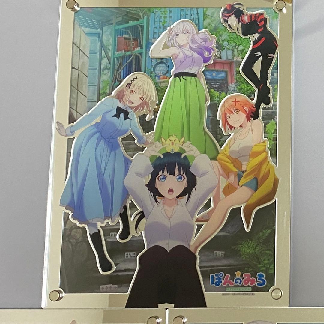 ぽんのみち キービジュアル3枚重ねアクリルパネル アニメ アクリル