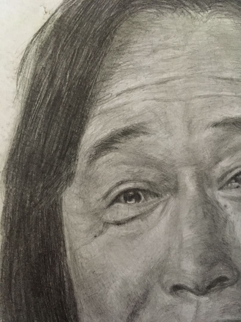 武田鉄矢 金八先生 似顔絵 （鉛筆画） 最終価格