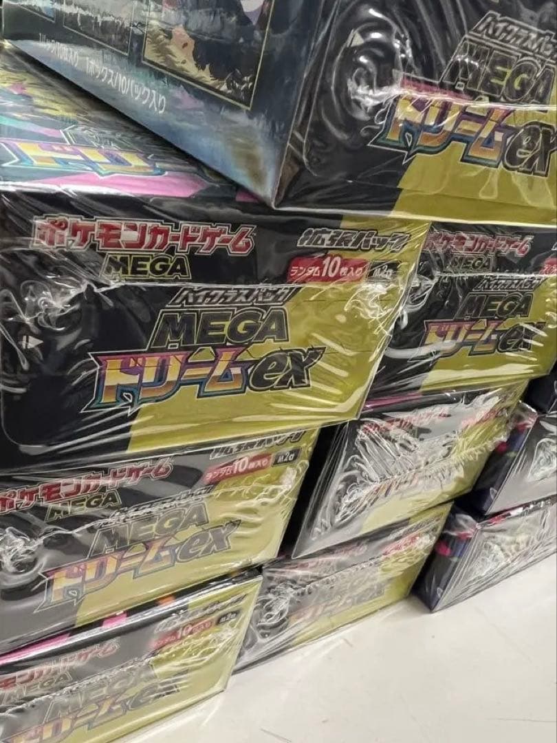 ポケカ インフェルノx 4box megaドリームex 7box シュリンク付き