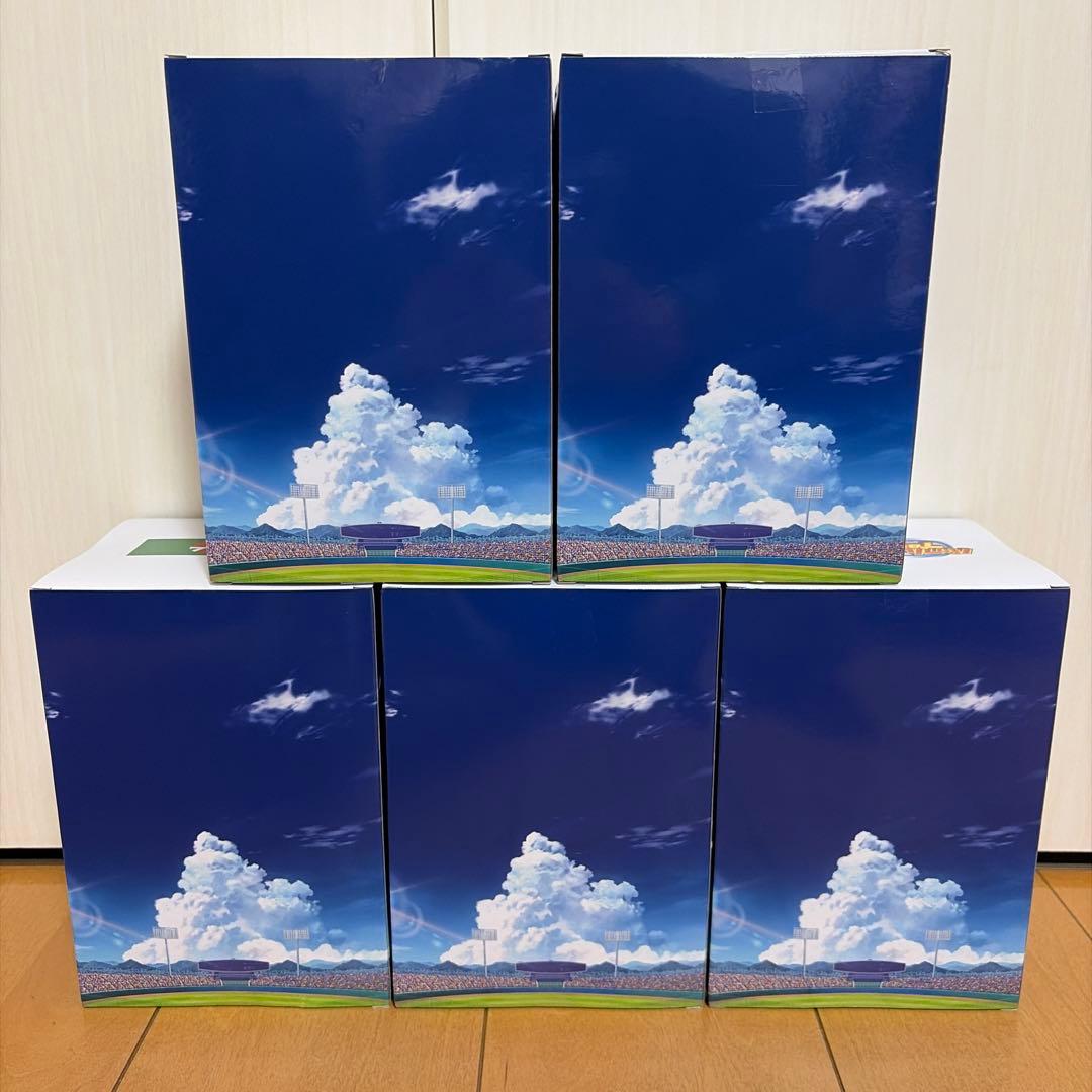 阪神タイガース　パワプロくん　プライズアクションフィギュア　フィギュア5体セット