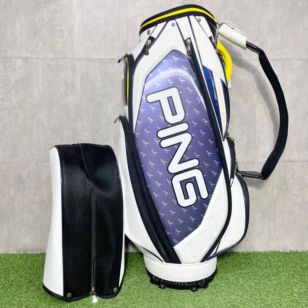 【新品】PING ピン キャディバッグ ゴルフバッグ ミスターピン MrPING