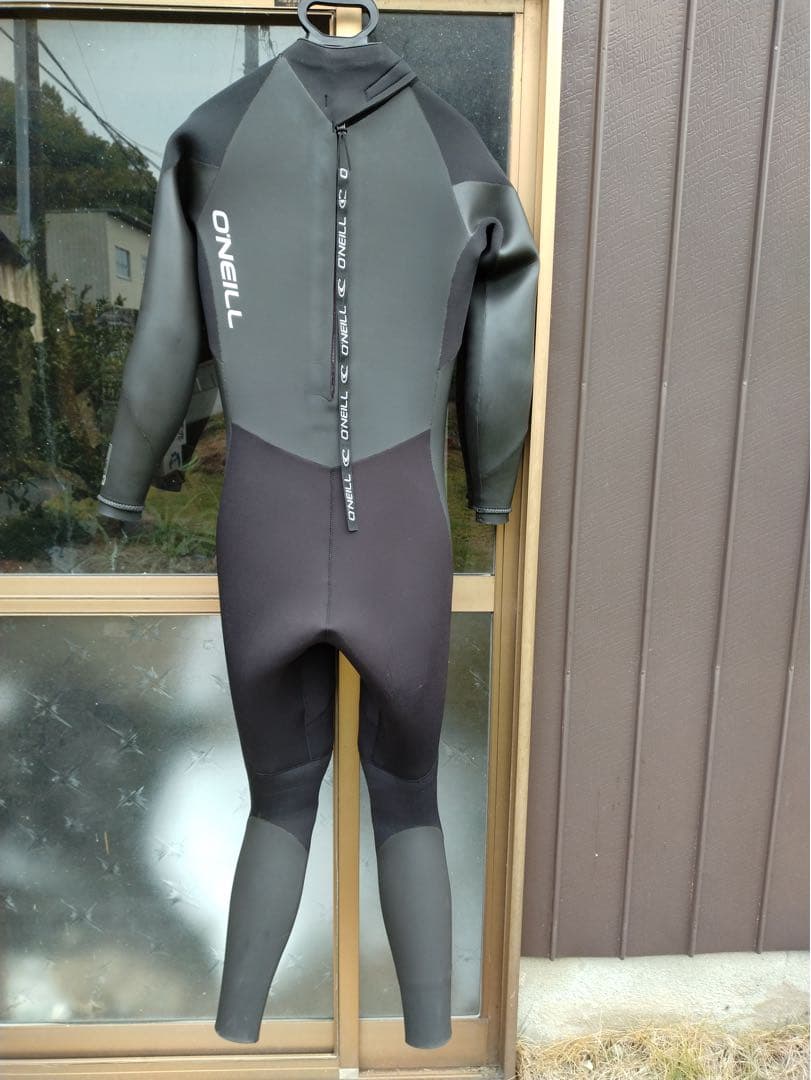 タンデムさん専用O'NEILL フルスーツ グレー バックジッパー
