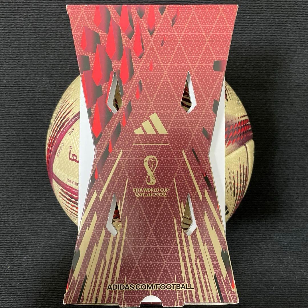 【新品】アディダス アルヒルムプロ FIFAカタールワールドカップ　決勝試合球