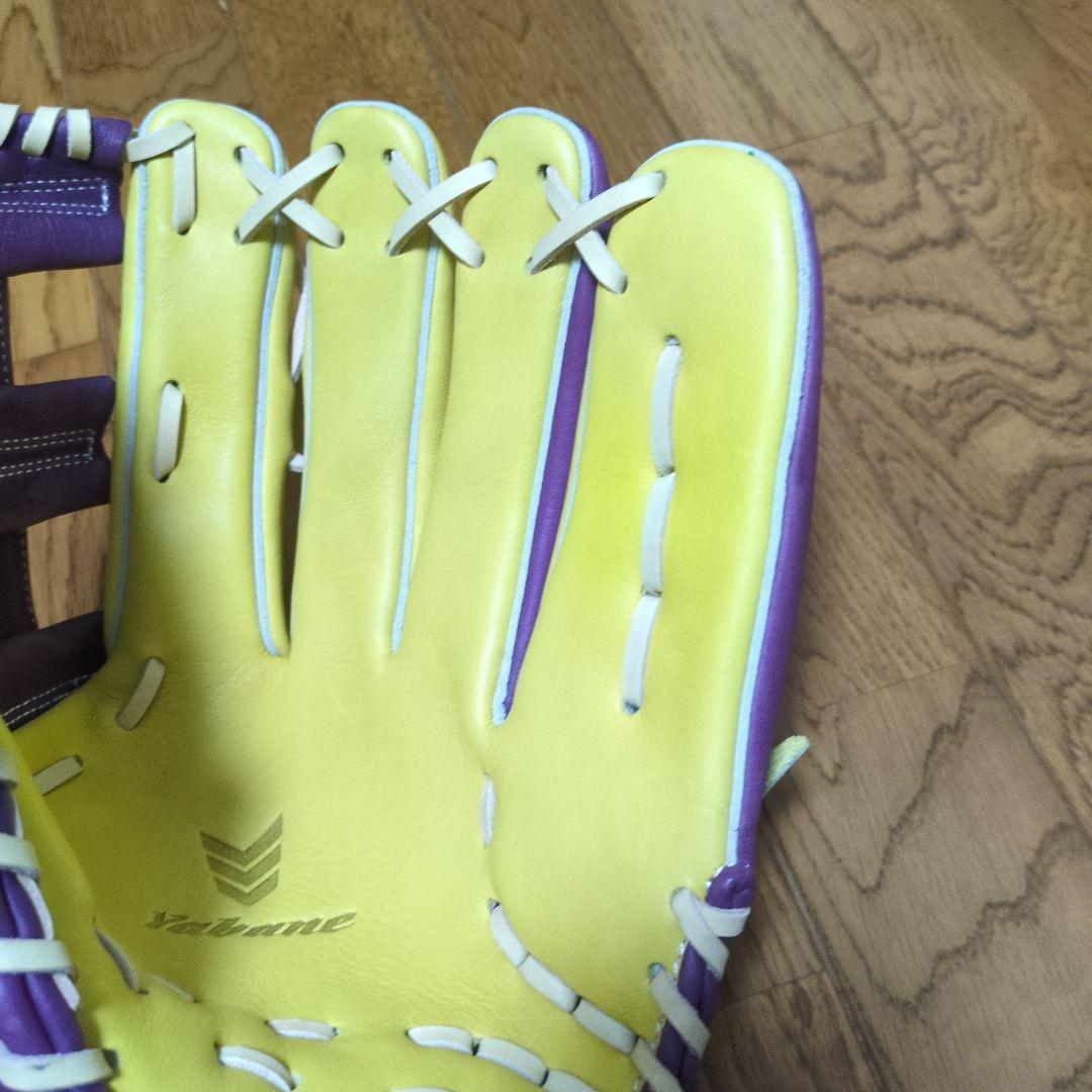 【新品】yabane 軟式野球グローブ　外野用　ヤバネ