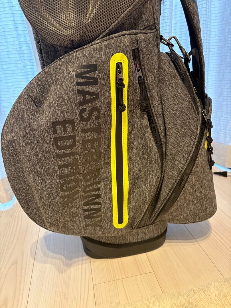 【新品】マスターバニーエディション 杢調Peスタンド式キャディバッグ